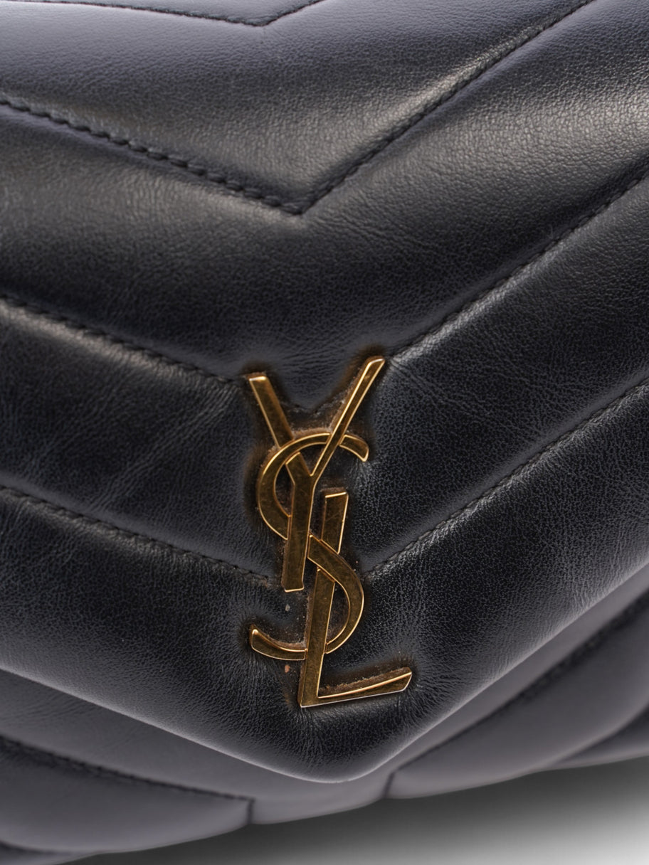 Saint Laurent Lou Lou Black Lambskin Leather Toy Image 7