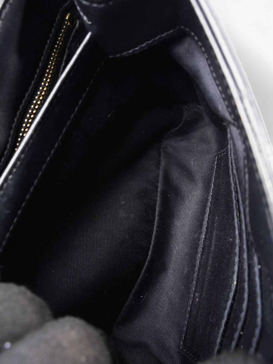 Saint Laurent Lou Lou Black Lambskin Leather Toy Image 9