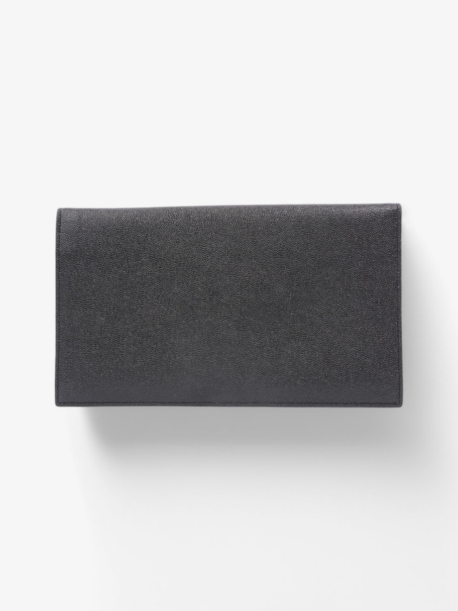 Saint Laurent Uptown Pouch Black Calfskin Leather Image 3