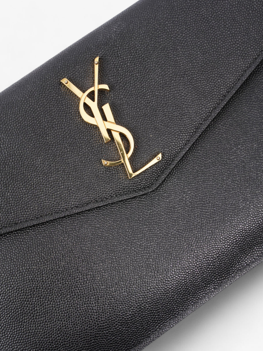 Saint Laurent Uptown Pouch Black Calfskin Leather Image 4
