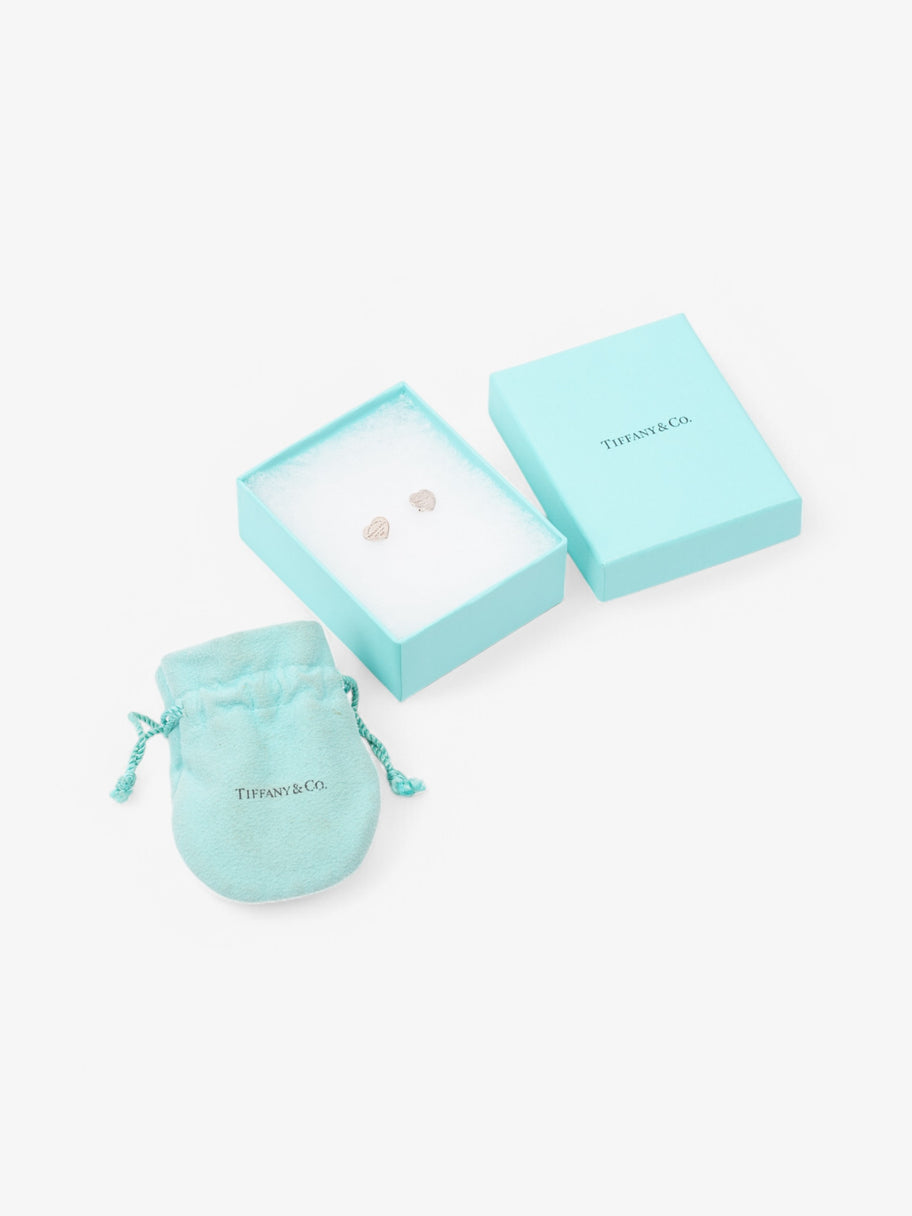 Tiffany and Co Heart Earrings Silver Silver Sterling Image 5