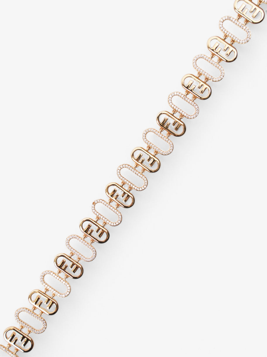 Fendi O'lock Choker Gold Base Metal Image 3
