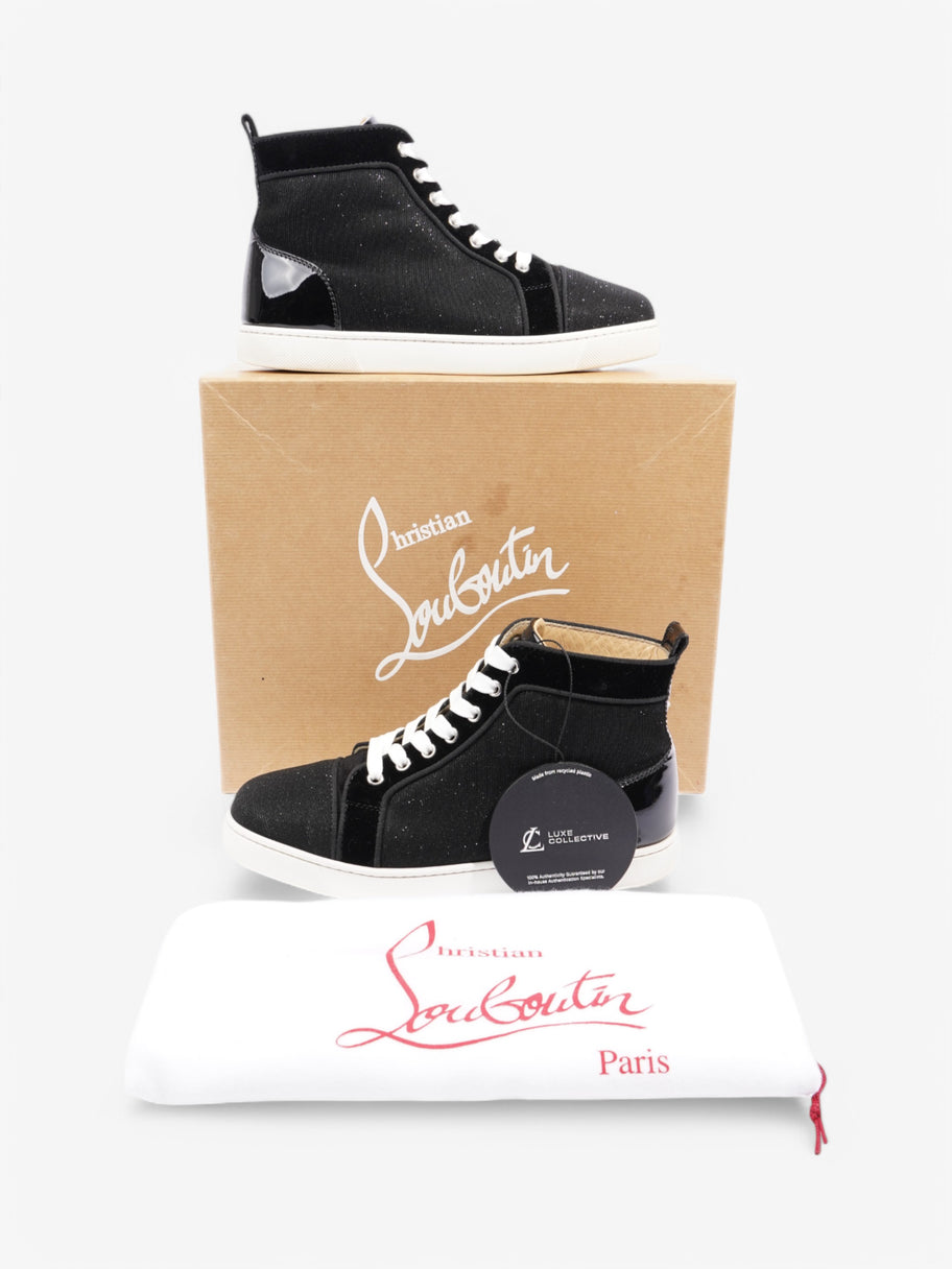 Christian Louboutin Louis Woman Flat Black Mesh EU 37.5 UK 4.5 Image 10