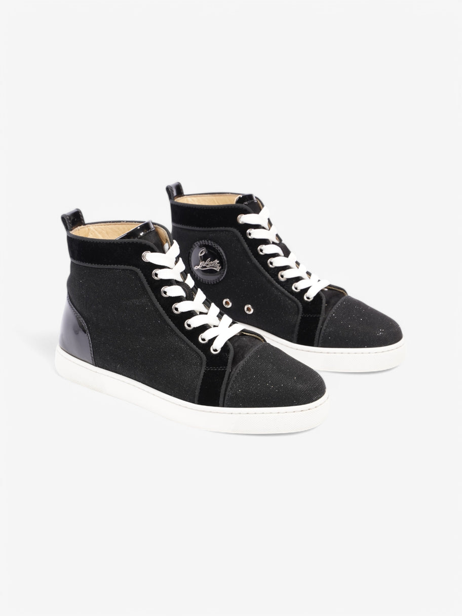 Christian Louboutin Louis Woman Flat Black Mesh EU 37.5 UK 4.5 Image 2