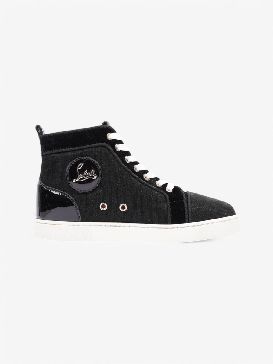 Christian Louboutin Louis Woman Flat Black Mesh EU 37.5 UK 4.5 Image 4