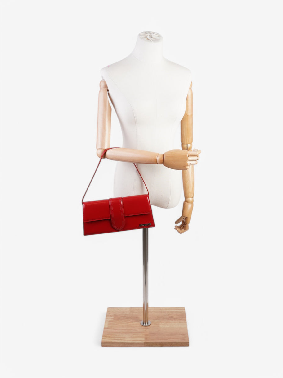 Jacquemus Le Bambino Long Red Patent Leather Image 2
