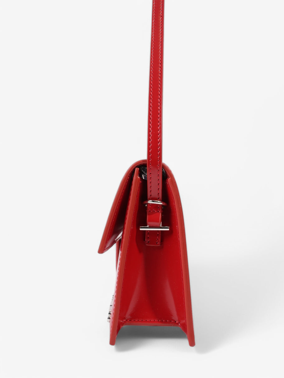 Jacquemus Le Bambino Long Red Patent Leather Image 3