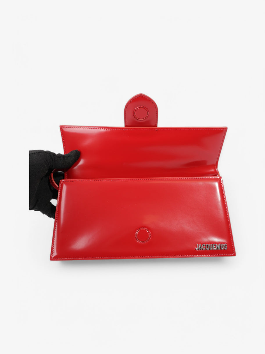 Jacquemus Le Bambino Long Red Patent Leather Image 7