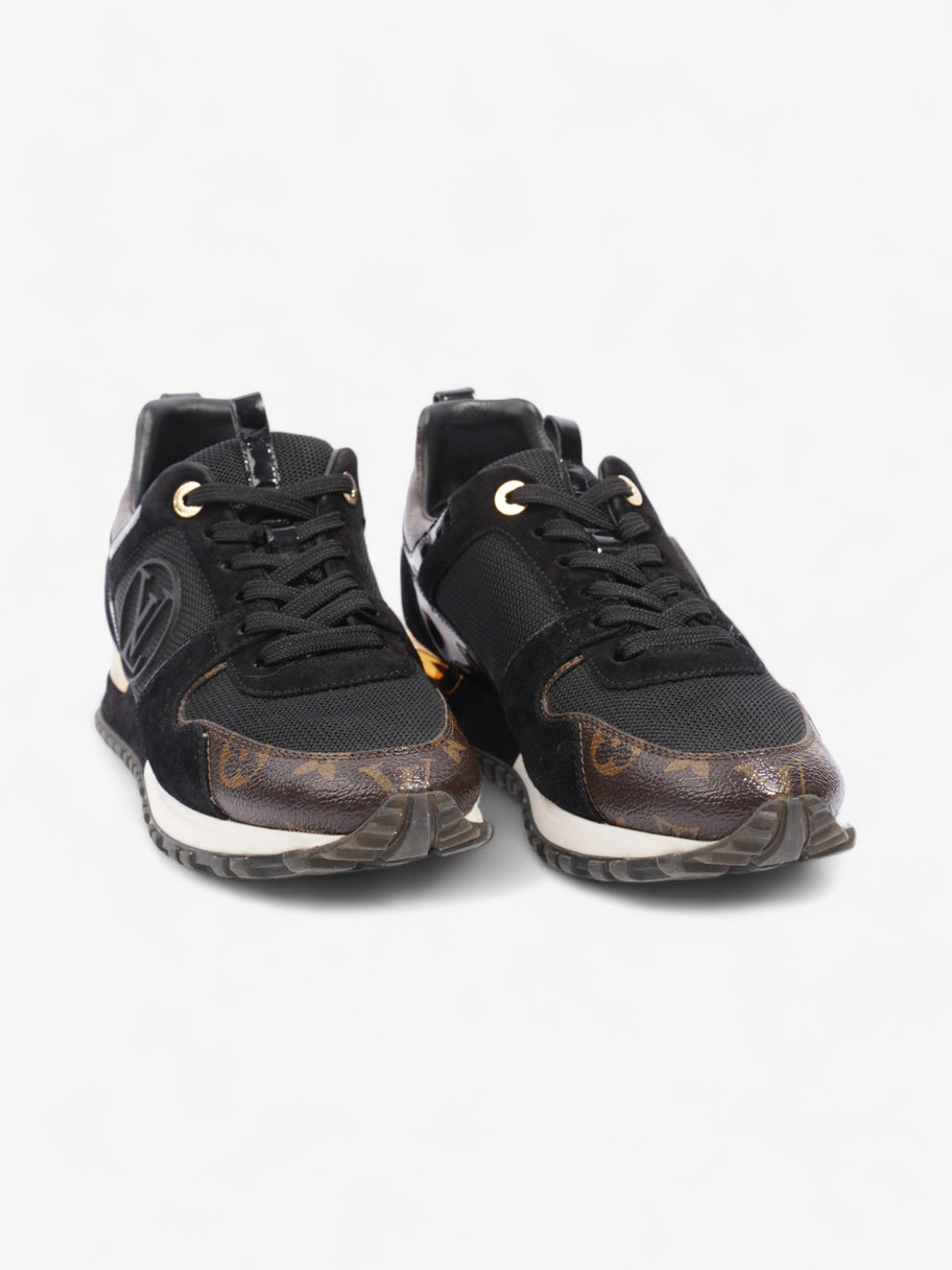 Louis Vuitton Run Away Black / Monogram Suede EU 37.5 UK 4.5 Image 2