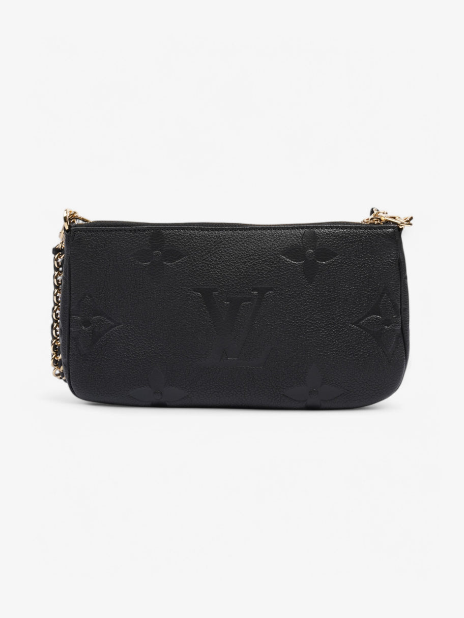 Louis Vuitton Multi Pochette Accessoires Monogram Empreinte / Black Empreinte Leather Image 4