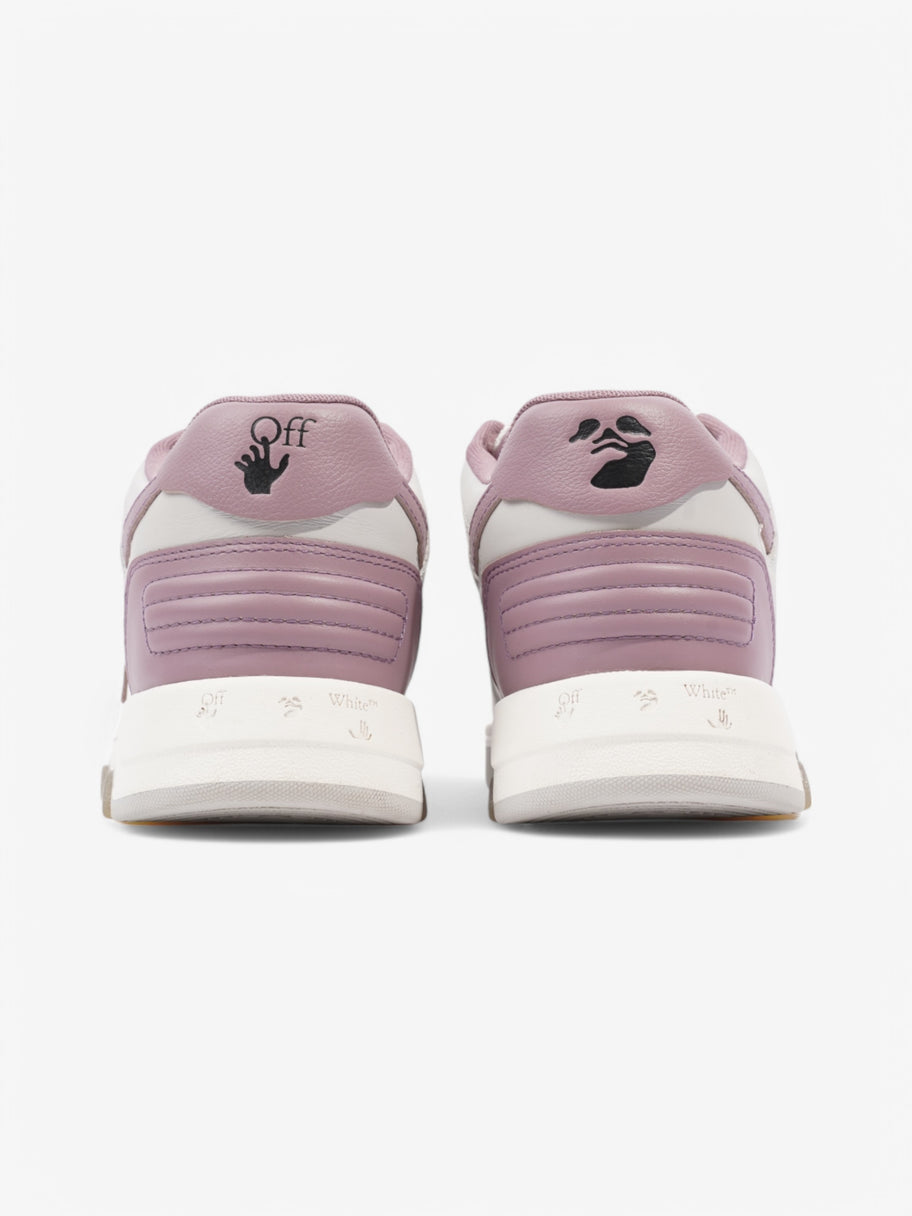 Off White Out Of Office Sneakers White  / Purple / Grey Leather EU 39 UK 6 Image 6