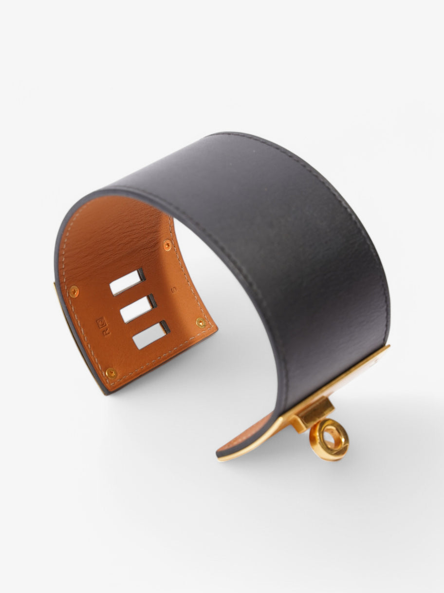 Hermes Collier De Chien Black / Tan Leather S Image 2