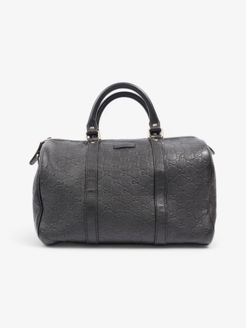  Gucci Boston Black Leather