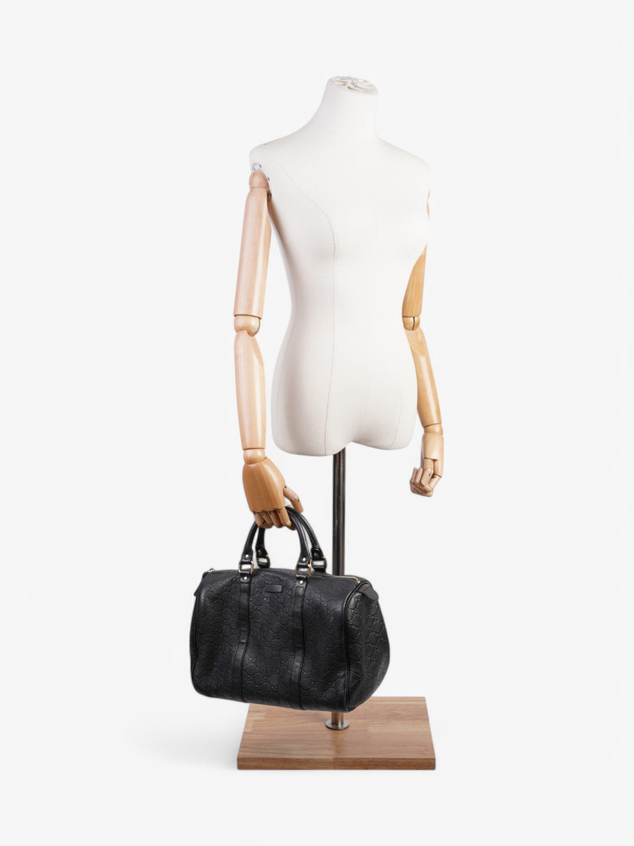 Gucci Boston Black Leather Image 2
