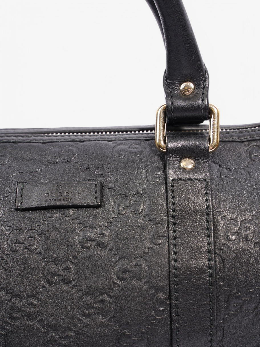 Gucci Boston Black Leather Image 7