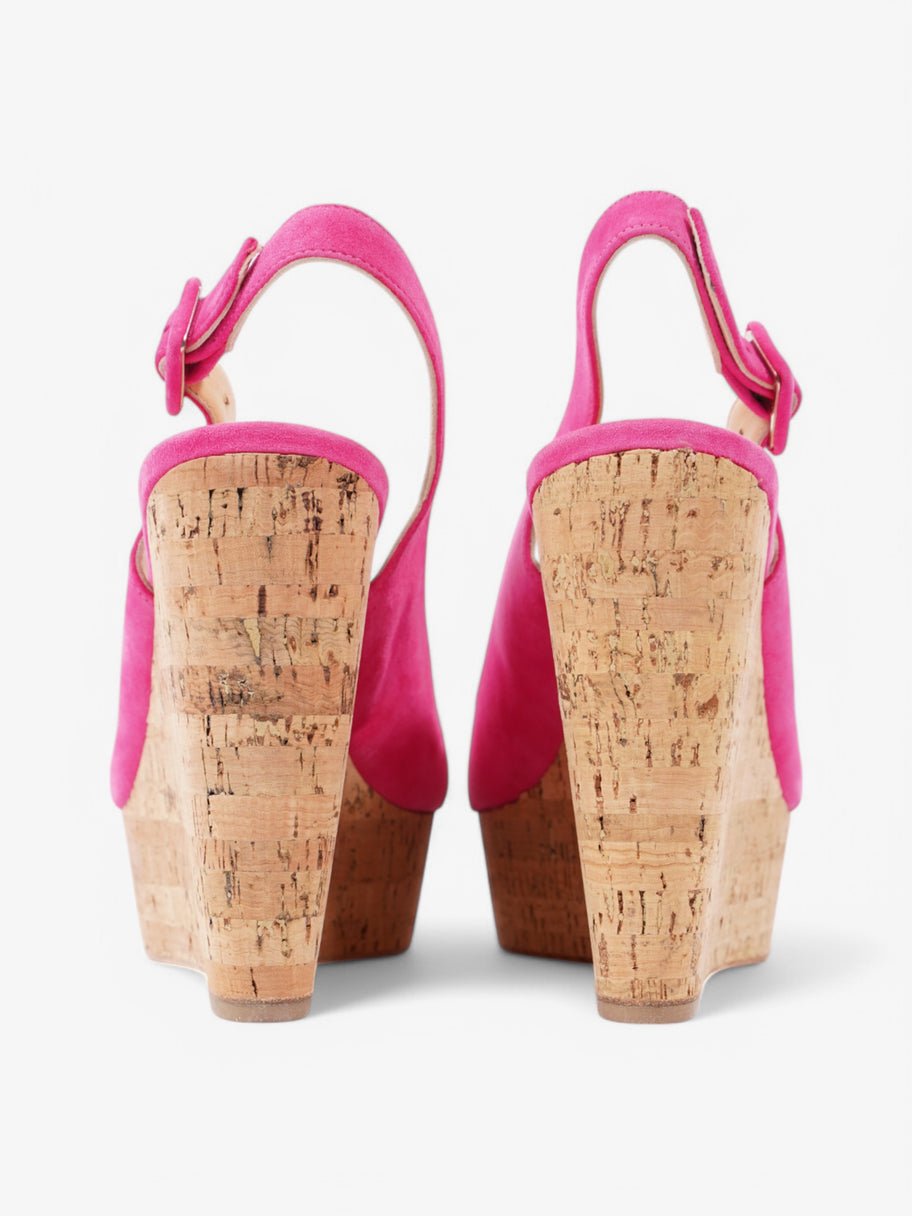 Christian Louboutin Reine De Liege 120 Pink Suede EU 39 UK 6 Image 6