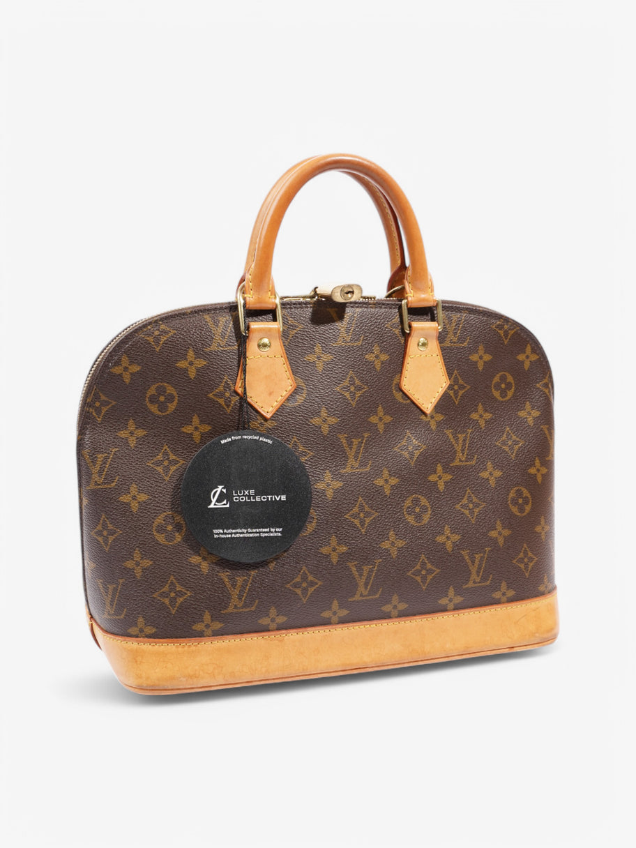 Louis Vuitton Alma Monogram Coated Canvas PM Image 8