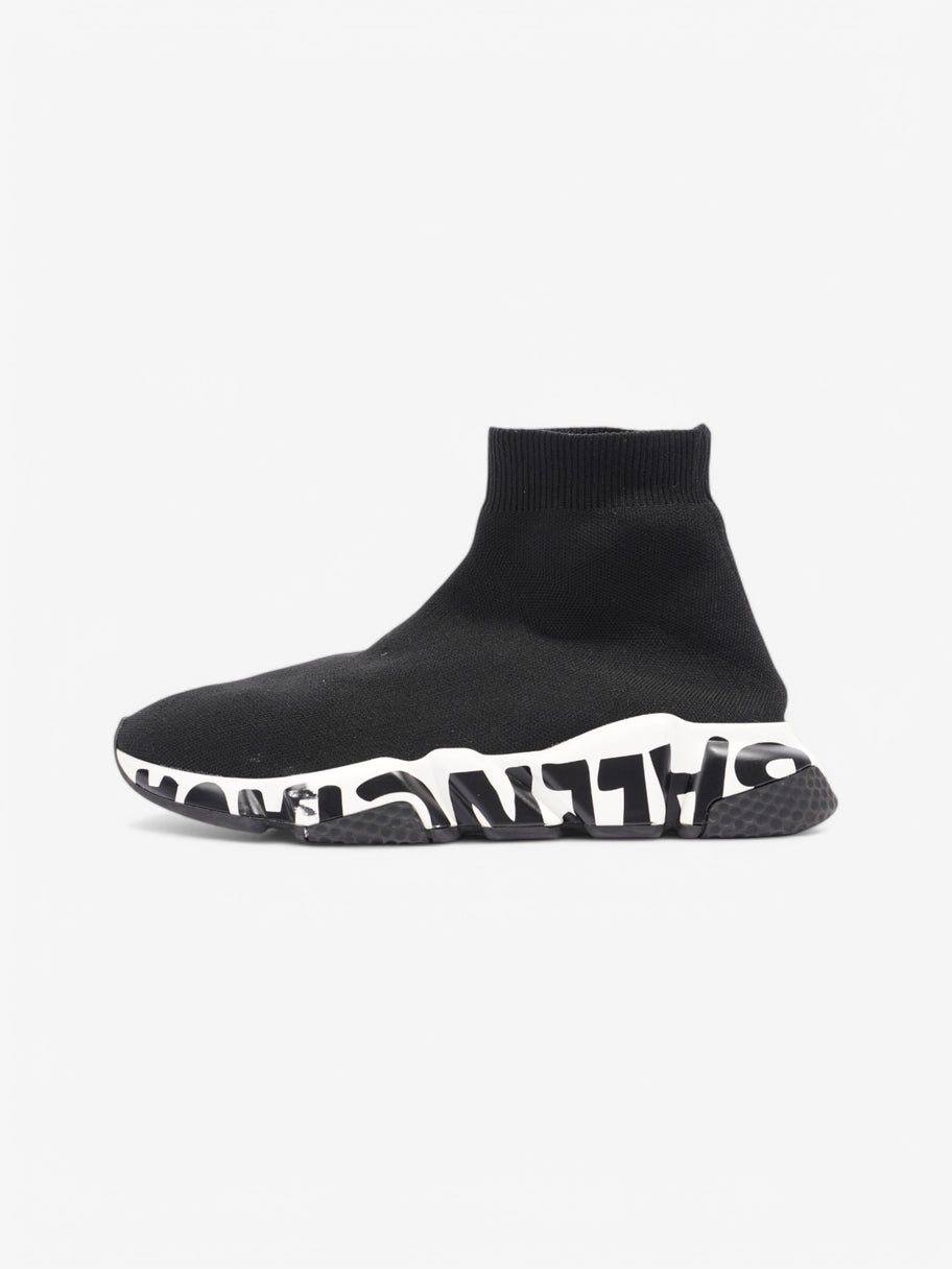 Balenciaga Speed Logo Black / White Cotton EU 40 UK 7 Image 5