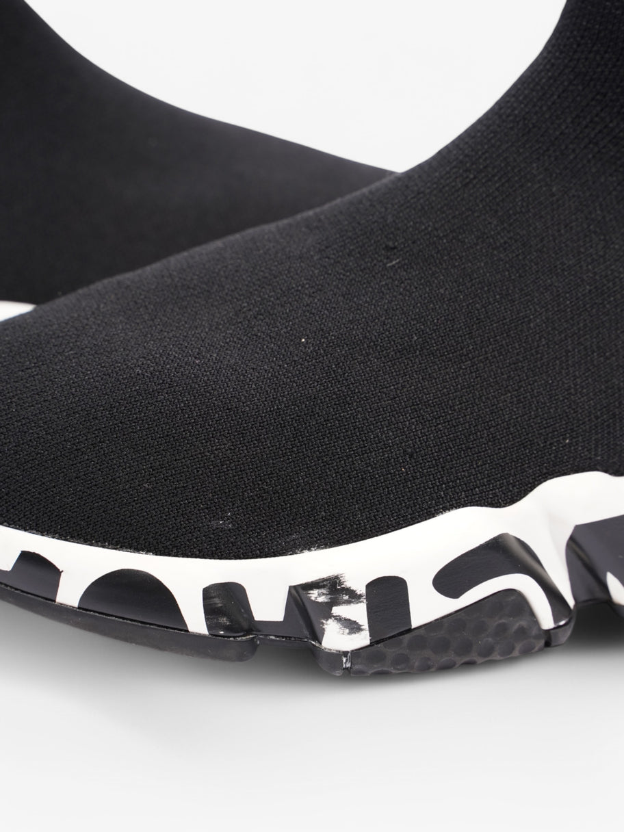 Balenciaga Speed Logo Black / White Cotton EU 40 UK 7 Image 9