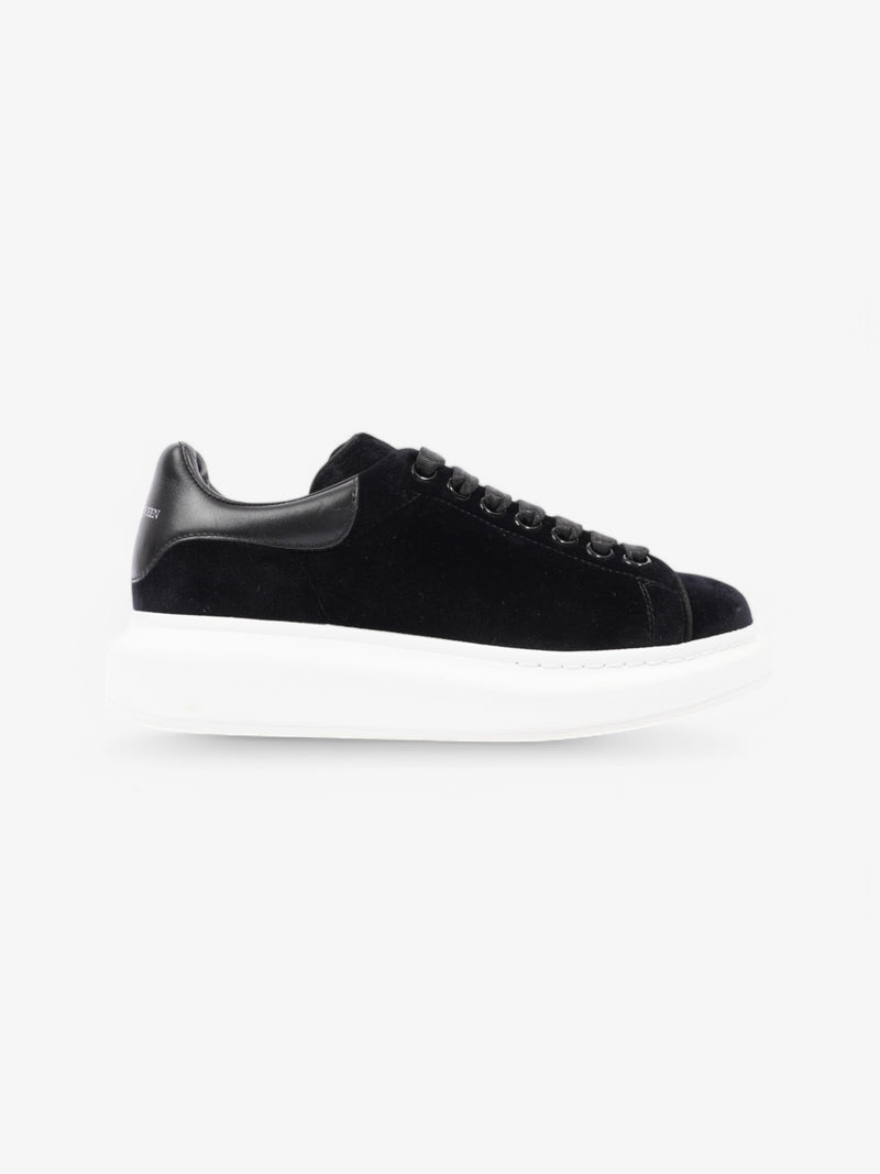  Alexander McQueen Oversized Sneaker Black Velvet EU 37 UK 4