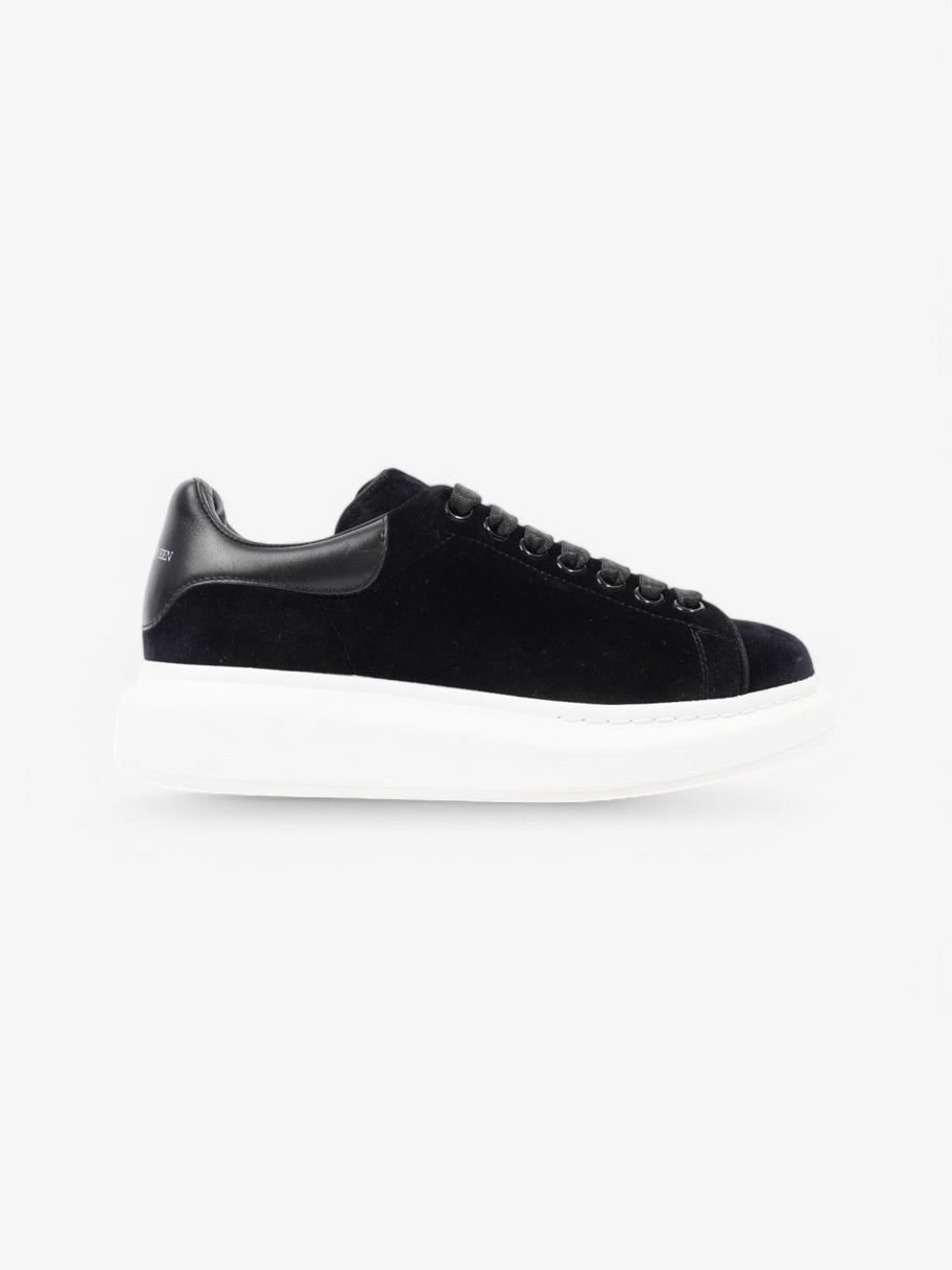 Alexander McQueen Oversized Sneaker Black Velvet EU 37 UK 4 Image 1