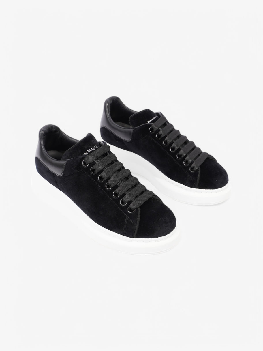 Alexander McQueen Oversized Sneaker Black Velvet EU 37 UK 4 Image 2