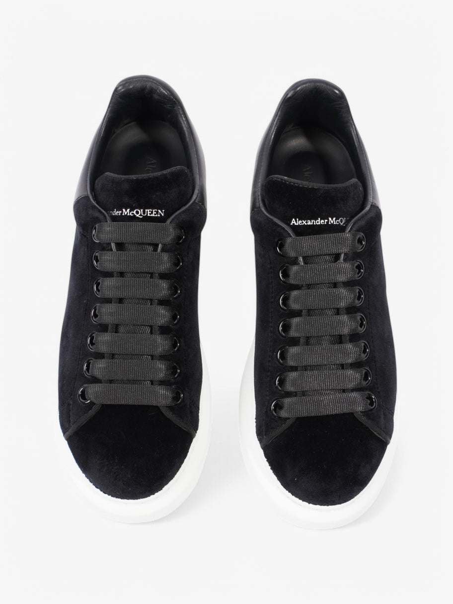 Alexander McQueen Oversized Sneaker Black Velvet EU 37 UK 4 Image 8
