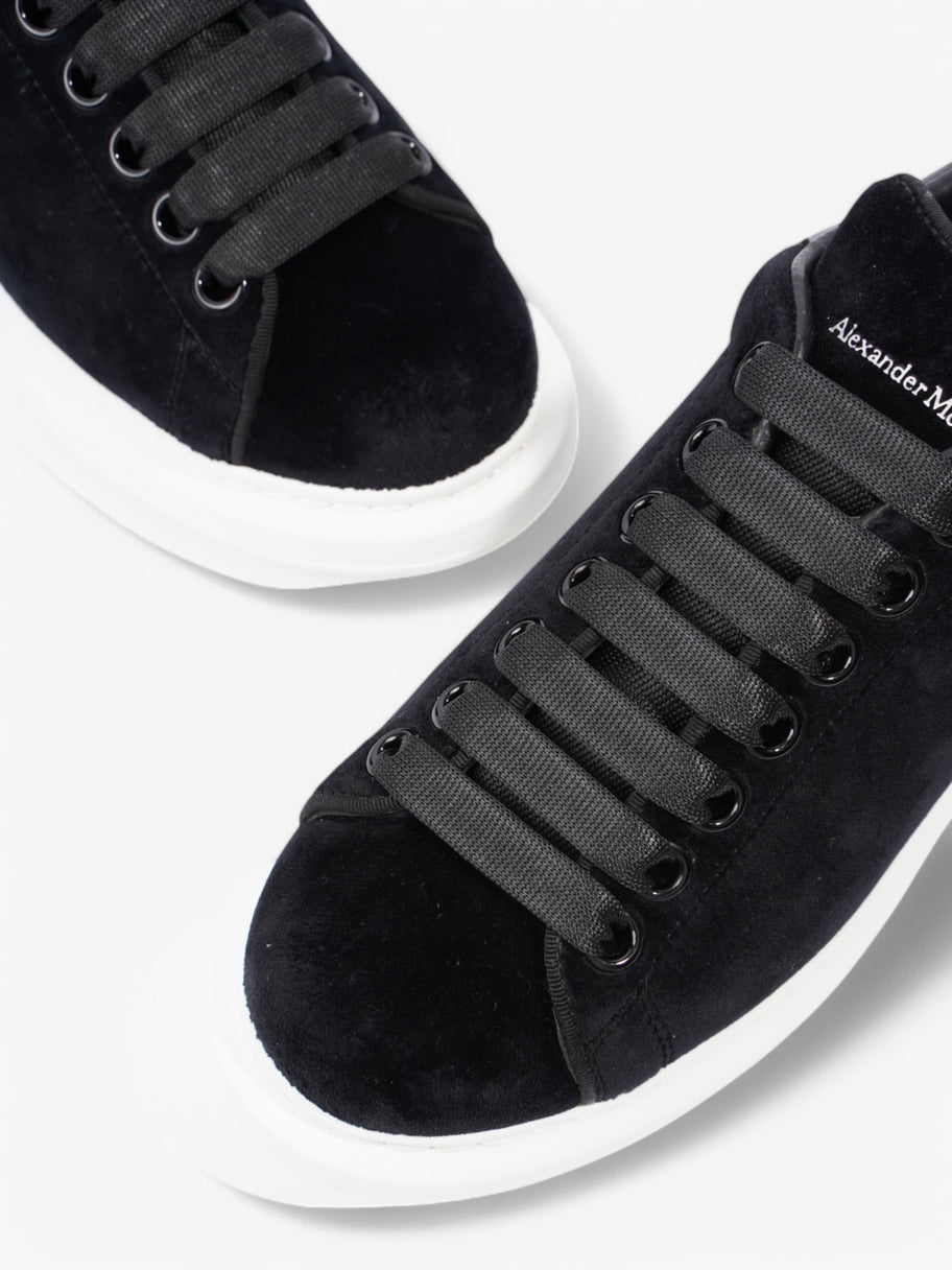 Alexander McQueen Oversized Sneaker Black Velvet EU 37 UK 4 Image 9