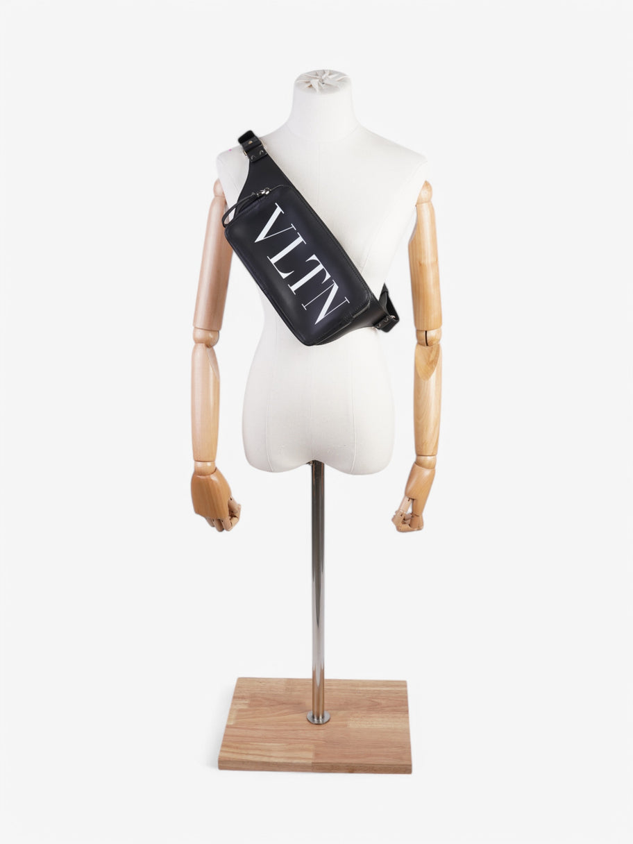 Valentino VLTN Bag Black / White Leather Image 2