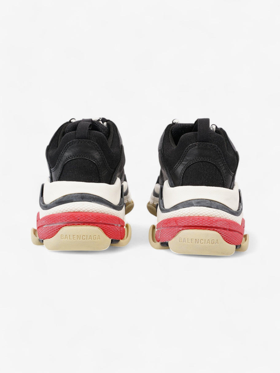 Balenciaga Triple S Black / White / Red Mesh EU 39 UK 6 Image 6