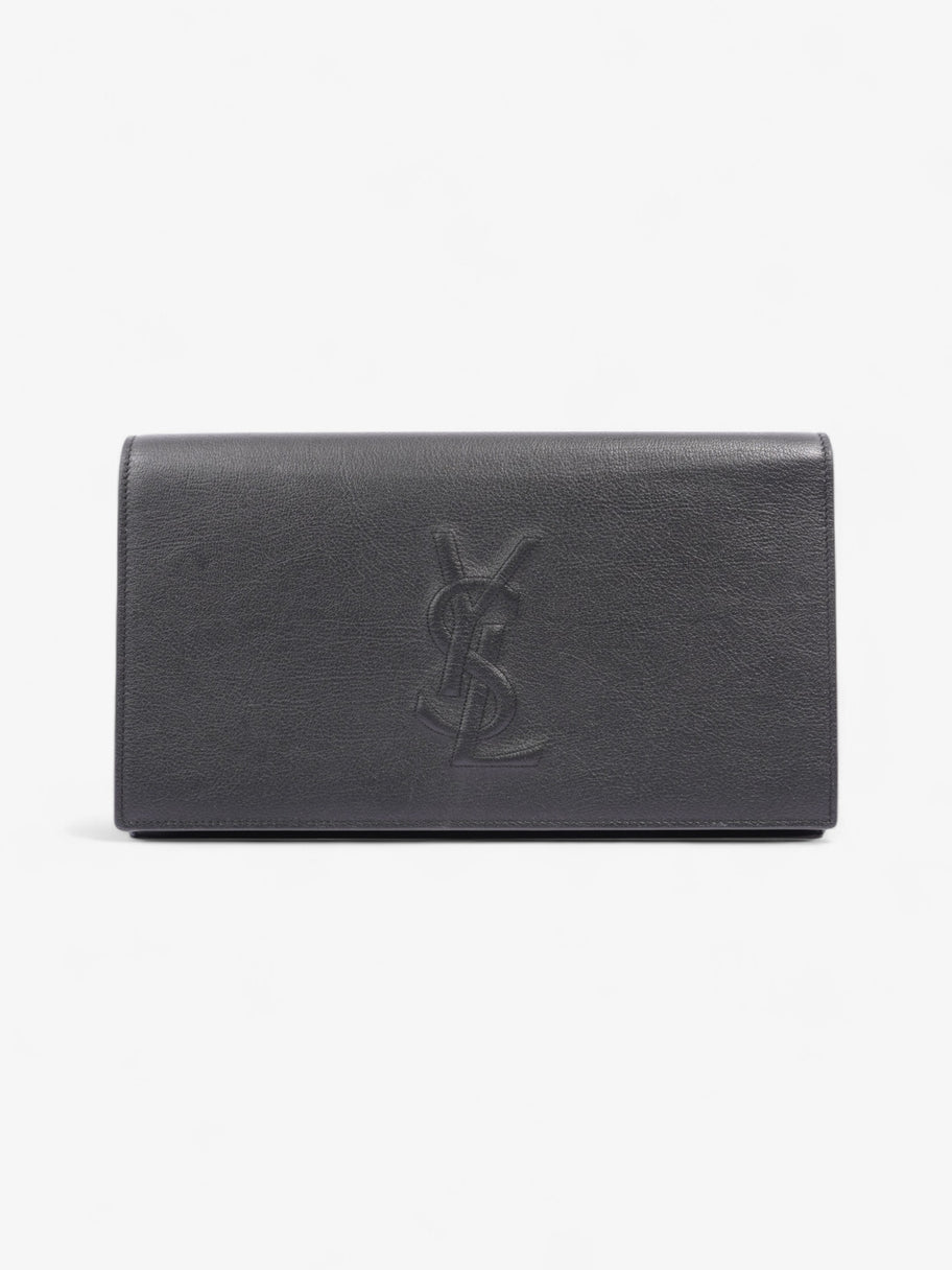 Saint Laurent Belle de Jour Clutch Black Leather Image 1