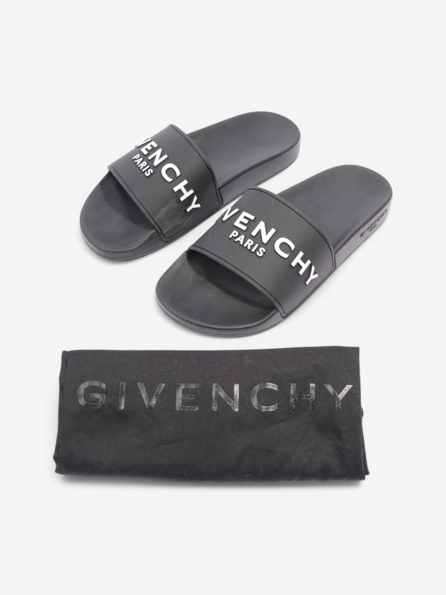 Givenchy Sliders Black Rubber EU 40 UK 7 Image 10