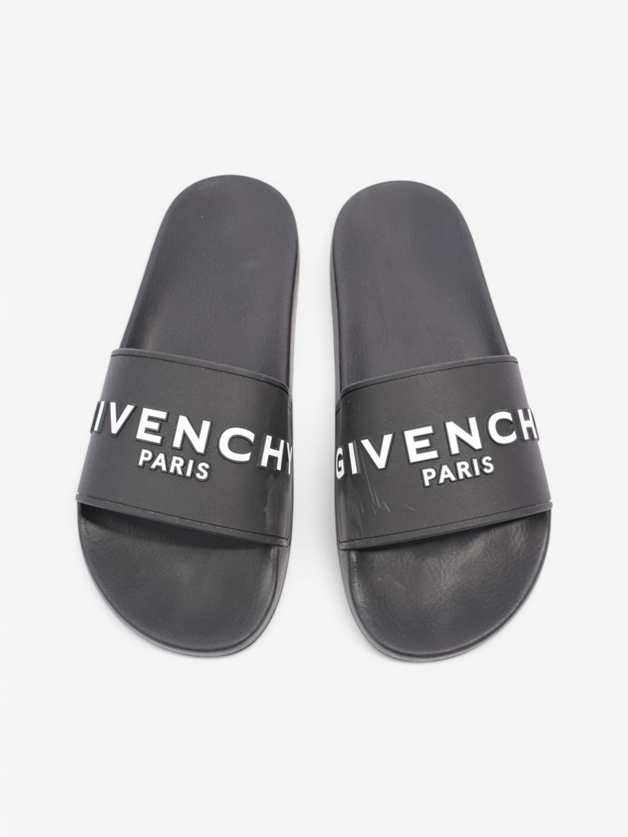Givenchy Sliders Black Rubber EU 40 UK 7 Image 8