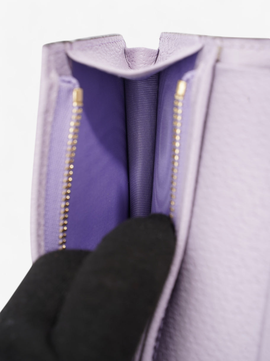 Gucci Jumbo GG Bi-Fold Wallet Lavender Canvas Image 8