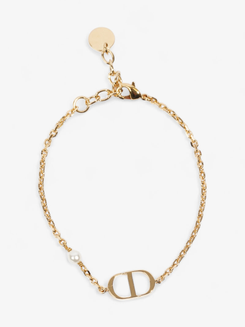  Christian Dior Petit CD Bracelet Gold Base Metal One size