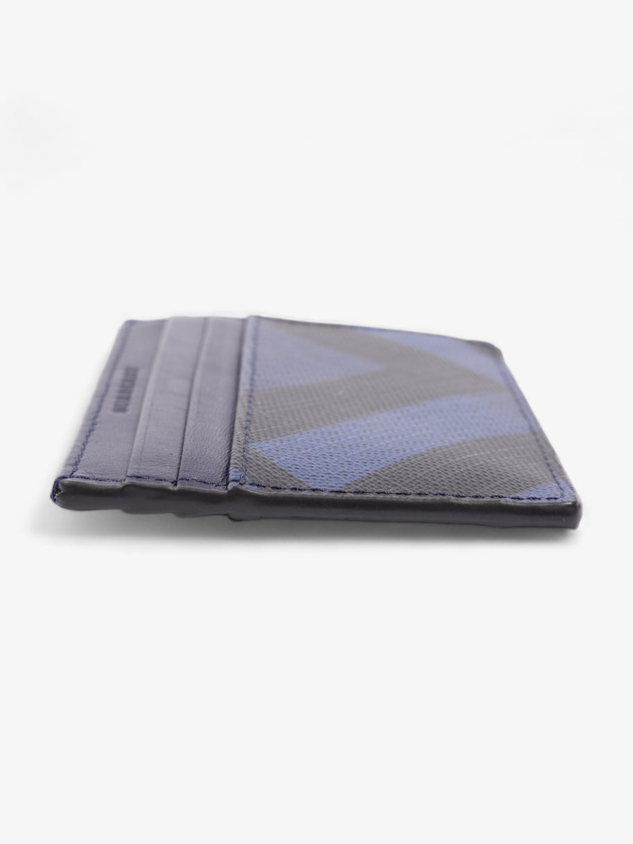 Burberry London Check Collection Bernie Card Case Bright Lapis Leather Image 4