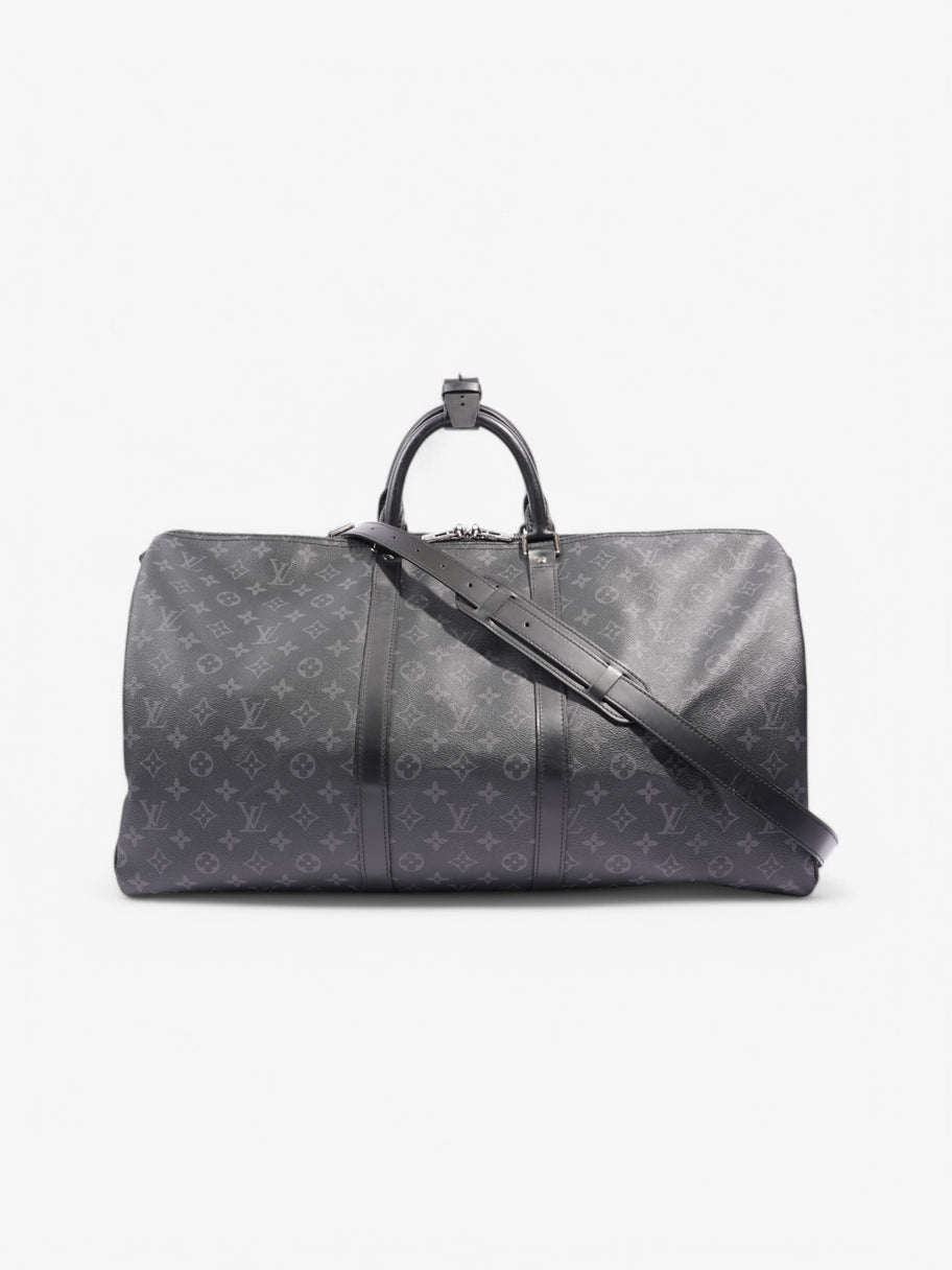 Louis Vuitton Keepall Bandouliere Monogram Eclipse Coated Canvas 55 Image 1