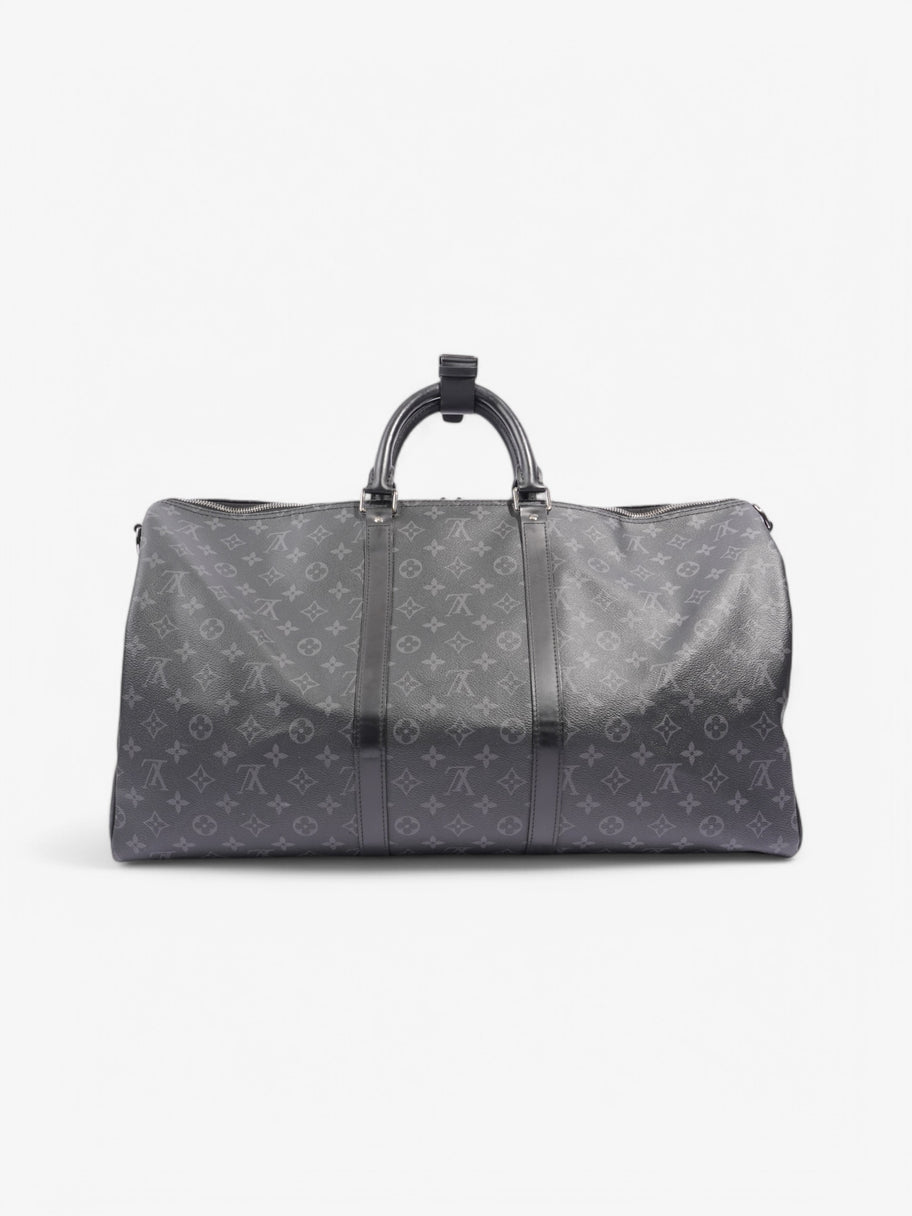 Louis Vuitton Keepall Bandouliere Monogram Eclipse Coated Canvas 55 Image 13