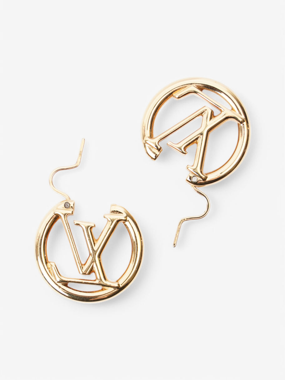 Louis Vuitton Louise Earrings Gold Base Metal PM Image 6