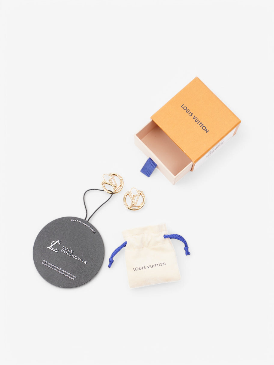 Louis Vuitton Louise Earrings Gold Base Metal PM Image 7