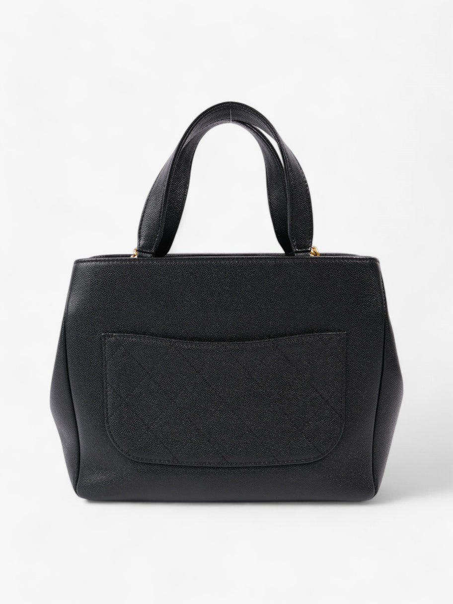 Chanel Framed Business Affinity Bag Black Caviar Leather Image 4