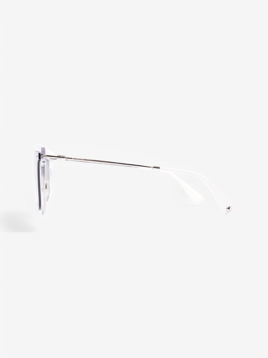Valentino Aviator Clear Plastic Image 2