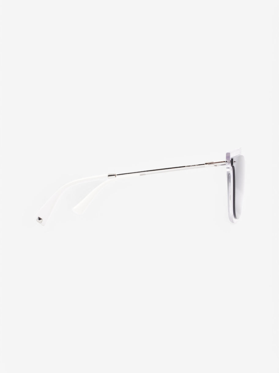 Valentino Aviator Clear Plastic Image 4