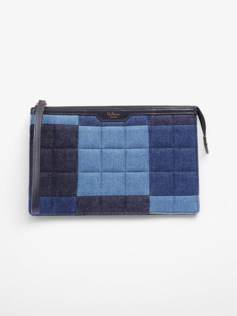  Mulberry Wristlet Blue Denim