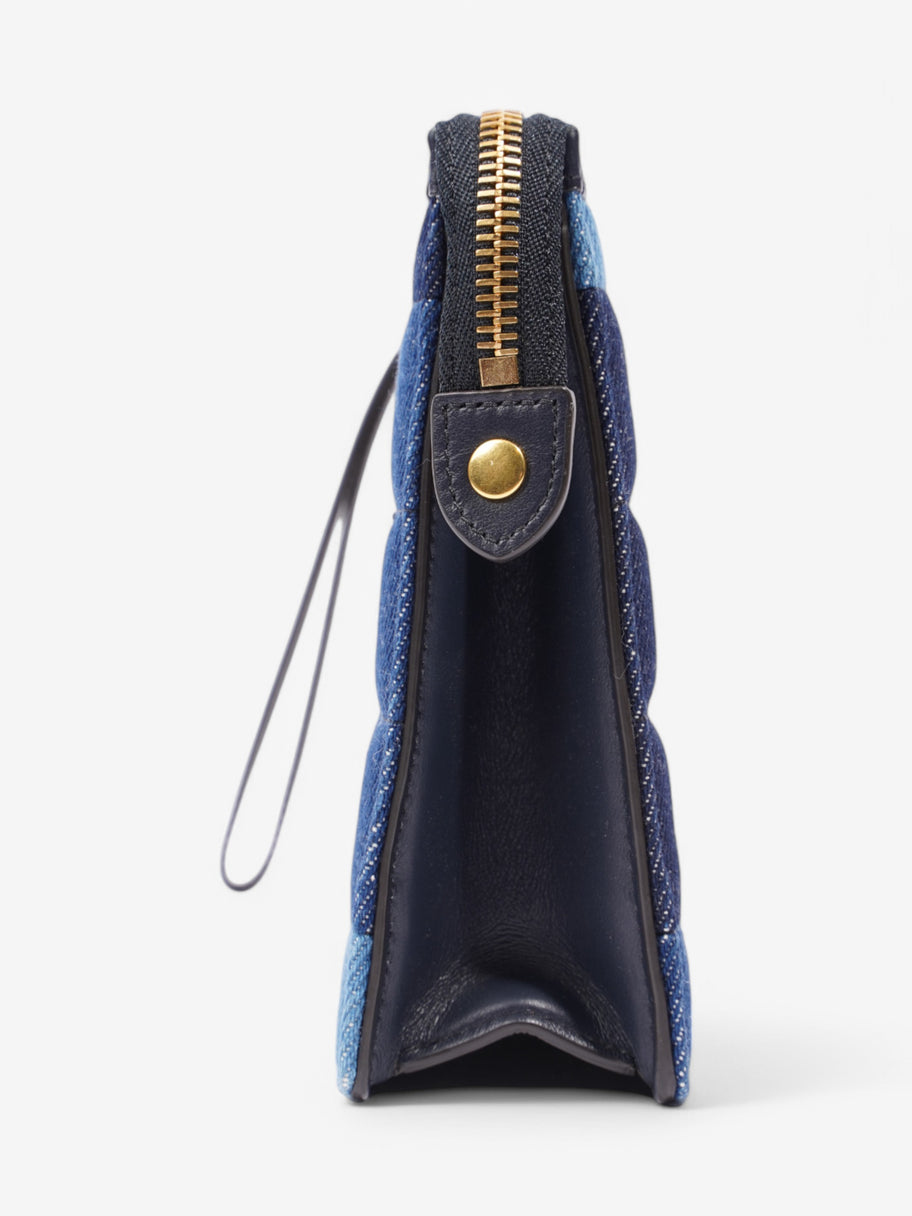 Mulberry Wristlet Blue Denim Image 3