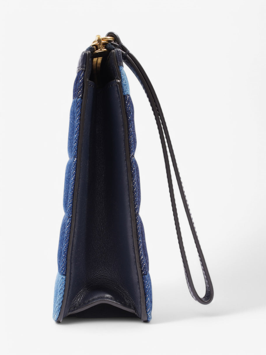 Mulberry Wristlet Blue Denim Image 5