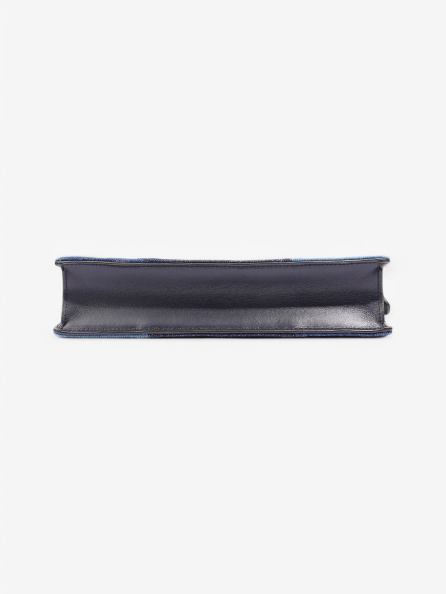 Mulberry Wristlet Blue Denim Image 6