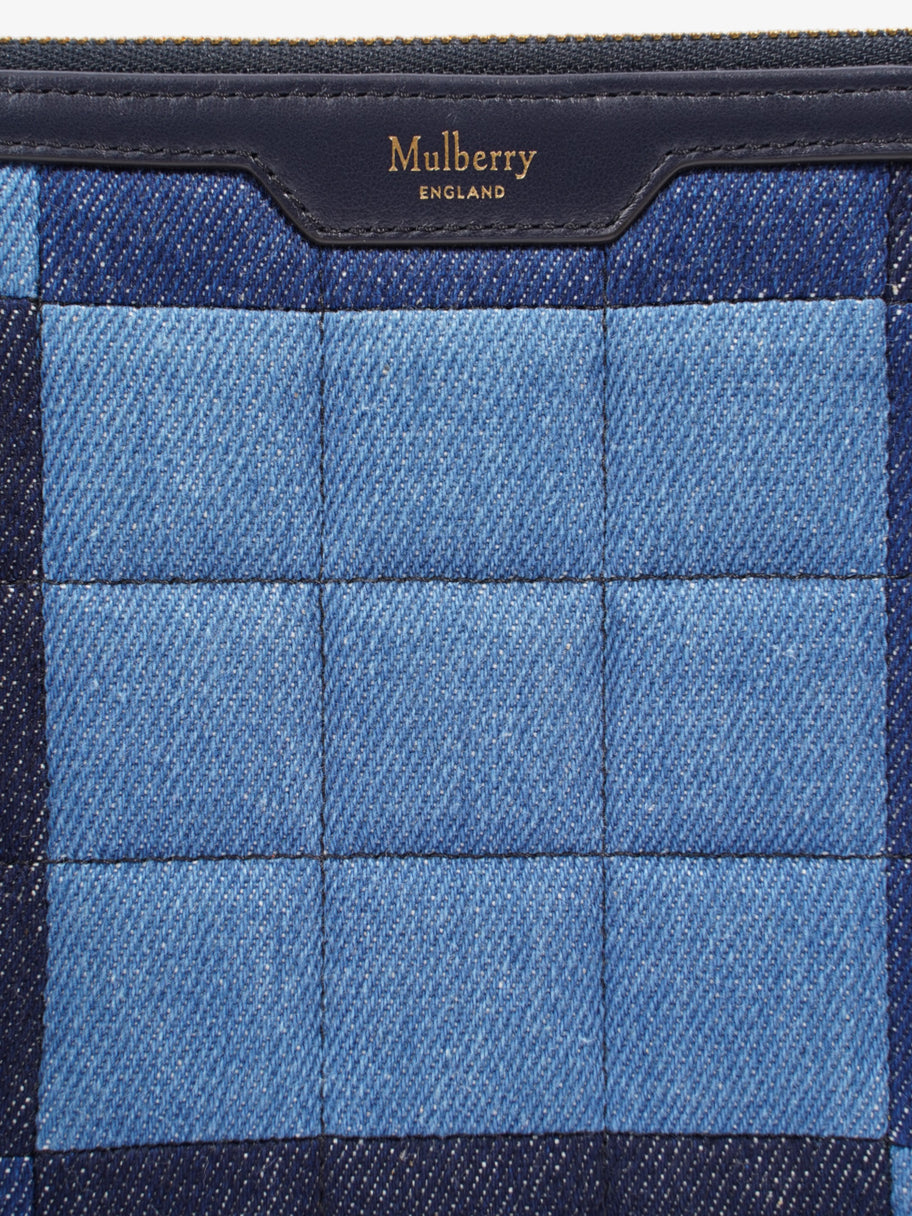 Mulberry Wristlet Blue Denim Image 7
