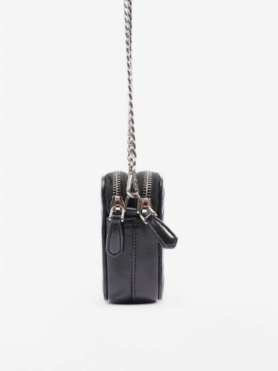 Prada Impunture Mini Shoulder Bag Black Leather Image 5