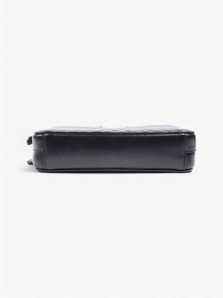 Prada Impunture Mini Shoulder Bag Black Leather Image 6